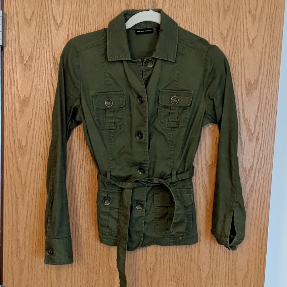 New York & Company linen Blazer jacket
